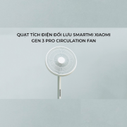 Quạt tích điện Smartmi Xiaomi Gen 3 PRO – Xoay đa hướng, Dung lượng Pin 24H